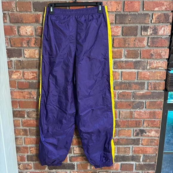 Starter youth LSU fighting Tigers track pants purple 18 - Picture 4 of 5